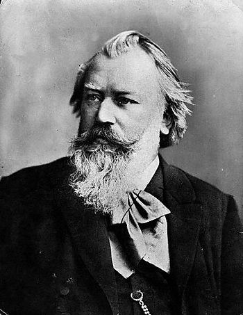 Photo of composer Johannes Brahms