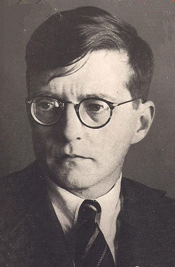 photo of composer Dmitri Shostakovich