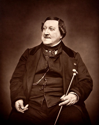 composer Gioachino Rossini photo