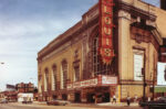 Exterior image of St. Louis Theatre showing "The Sound of Music"