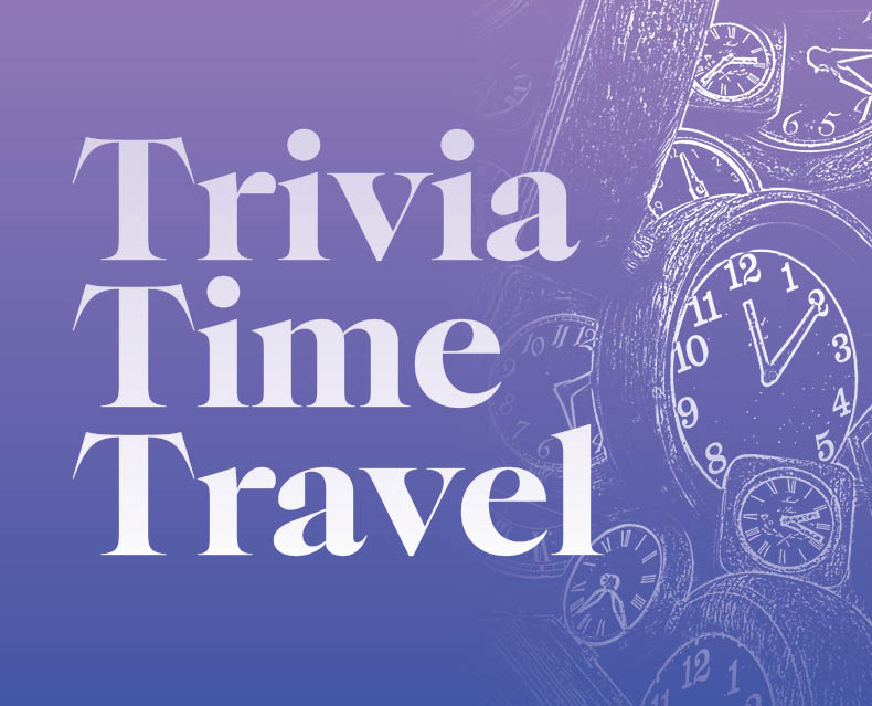 Graphic of Trivia Time Travel