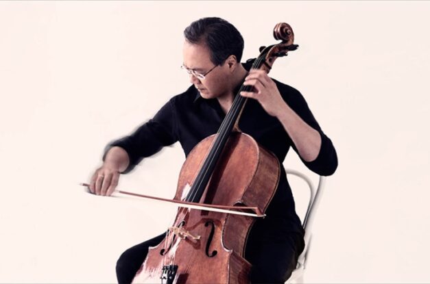 Yo-Yo Ma playing a cello