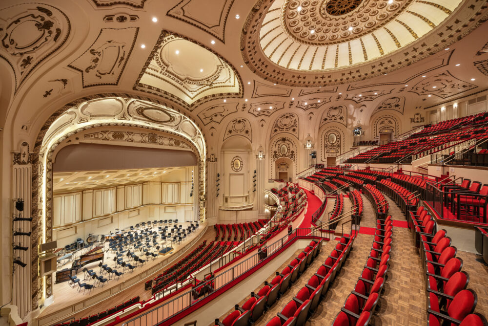 Interior of Powell Hall