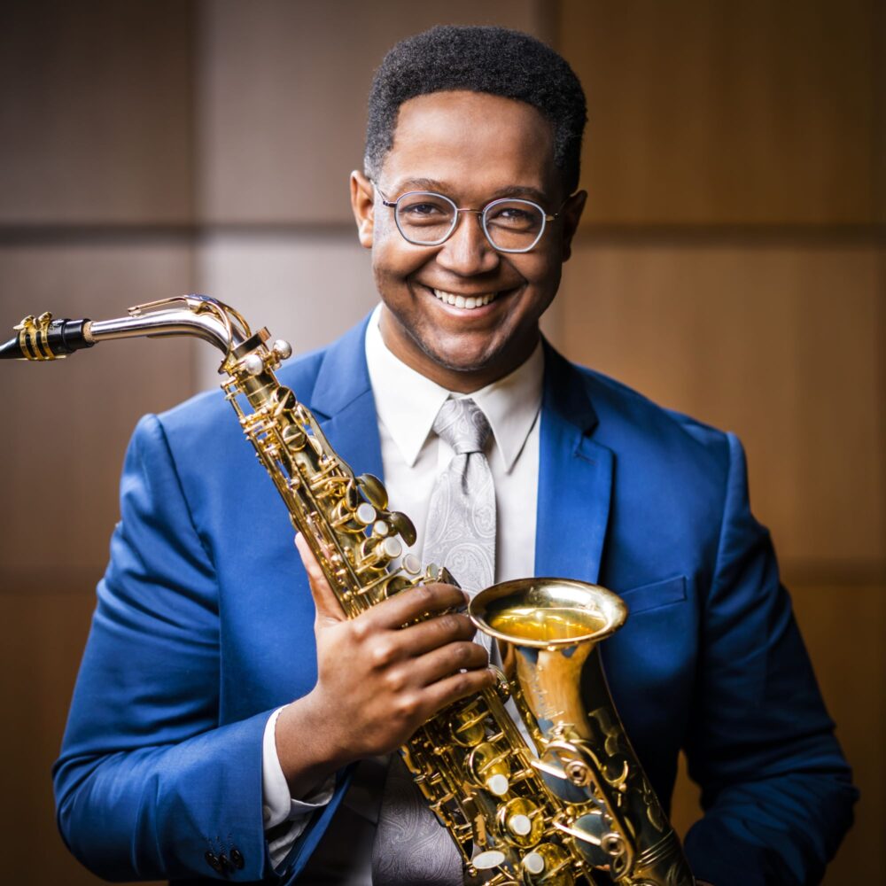 Saxophonist Steven Banks