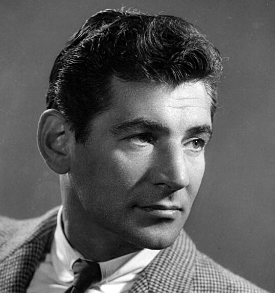 Conductor and composer Leonard Bernstein
